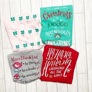 Girl's Holiday Shirts